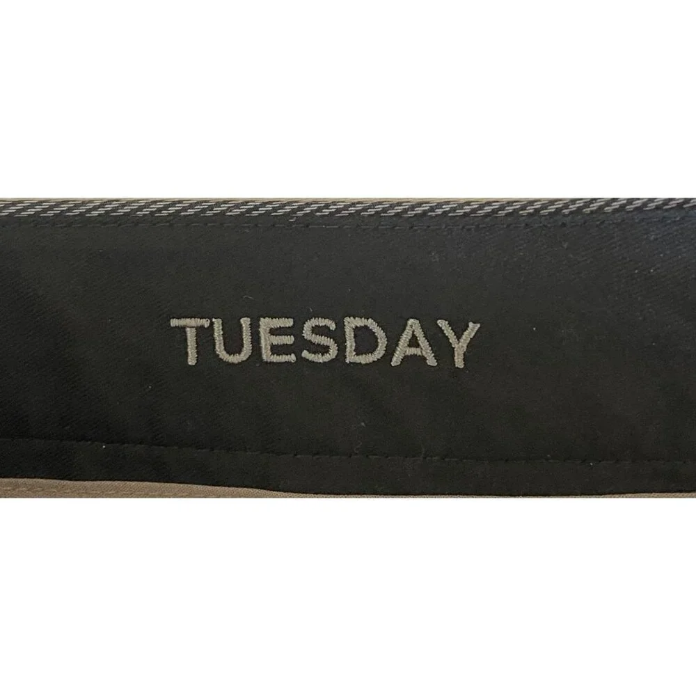 Bonobos Tuesday Chino Pants Size 36/32 Grey Pinstriped Slim Fit Stretch Business